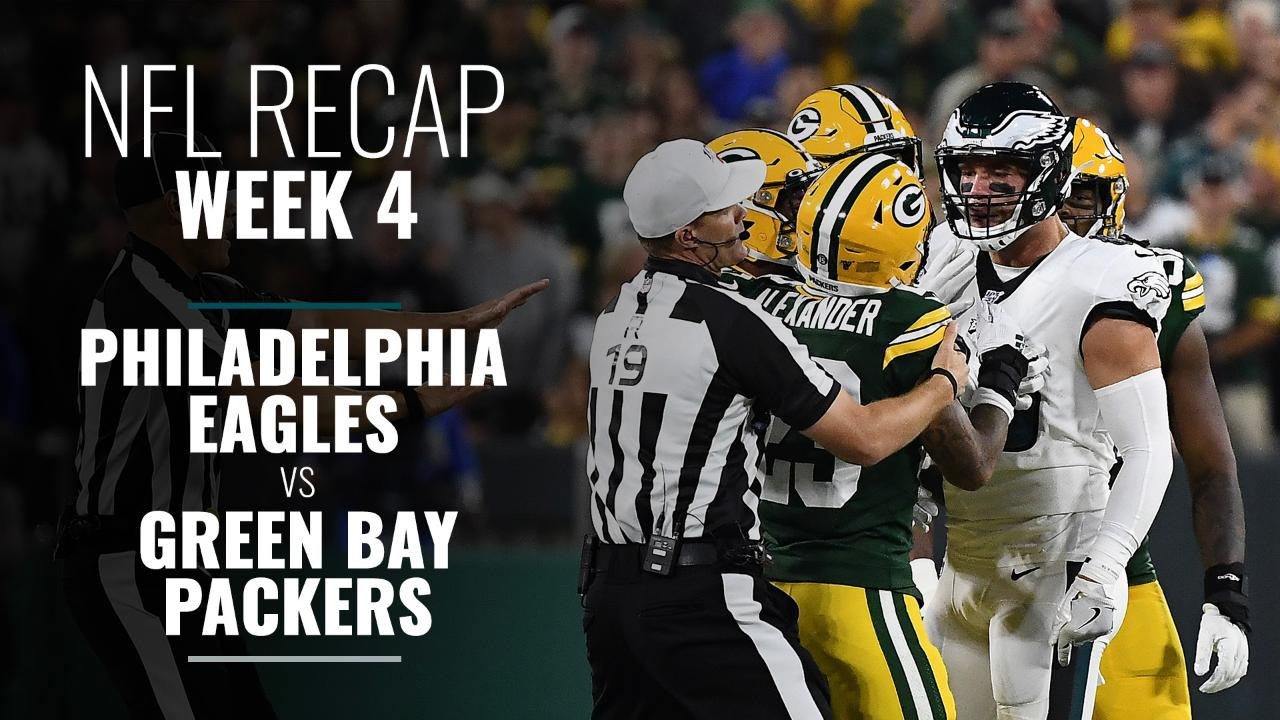 Week 4: Eagles at Packers