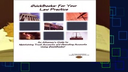 [Read] Quickbooks for Your Law Practice  For Online