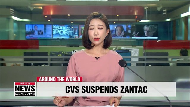 CVS suspends heartburn drug Zantac over cancer fears