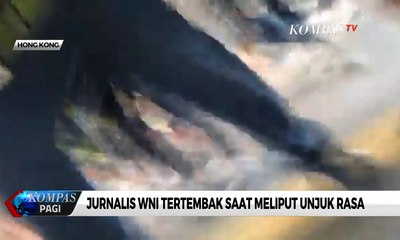Jurnalis WNI Tertembak Saat Meliput Unjuk Rasa di Hong Kong