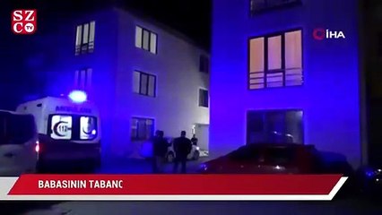 Babasının tabancasıyla oyun canından etti