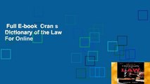 Full E-book  Oran s Dictionary of the Law  For Online