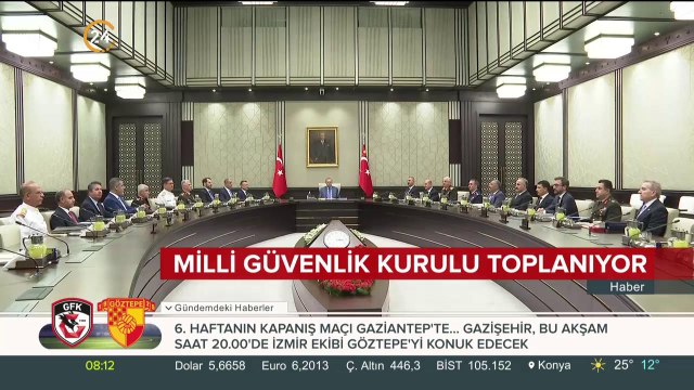 Milli Güvenlik Kurulu toplanıyor