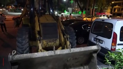 Belediye başkanının makam aracına haciz