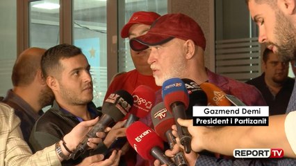 Report TV - Shkarkim i trajnerit në rast humbje? Gaz Demi: Nuk e kam thënë