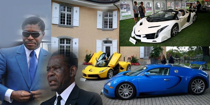 Teodorín Obiang montado en el dólar mientras su país se muere de hambre