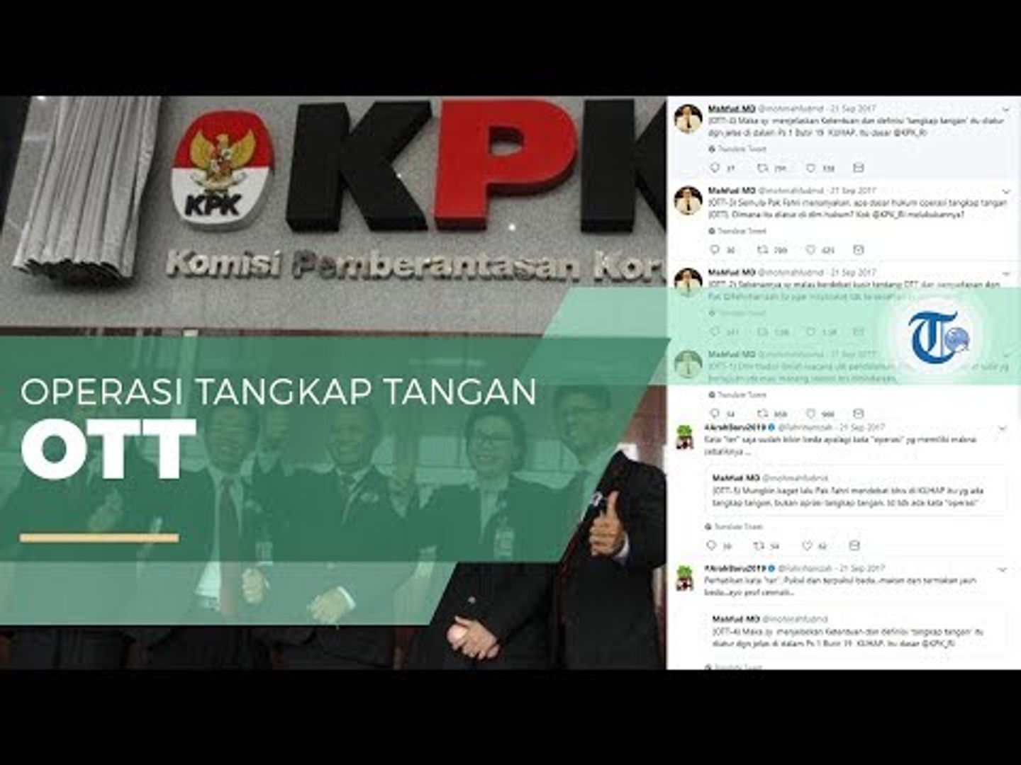 ⁣OTT - Operasi Resmi KPK
