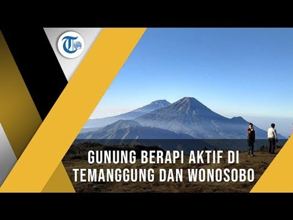 Gunung Sindoro, Gunung Bertipe Stratovolcano di Wilayah Kabupaten Temanggung dan Kabupaten Wonosobo