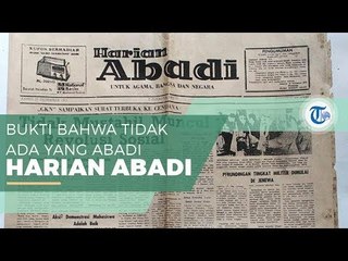 Harian Abadi - Tak Mampu Abadi Seperti Namanya