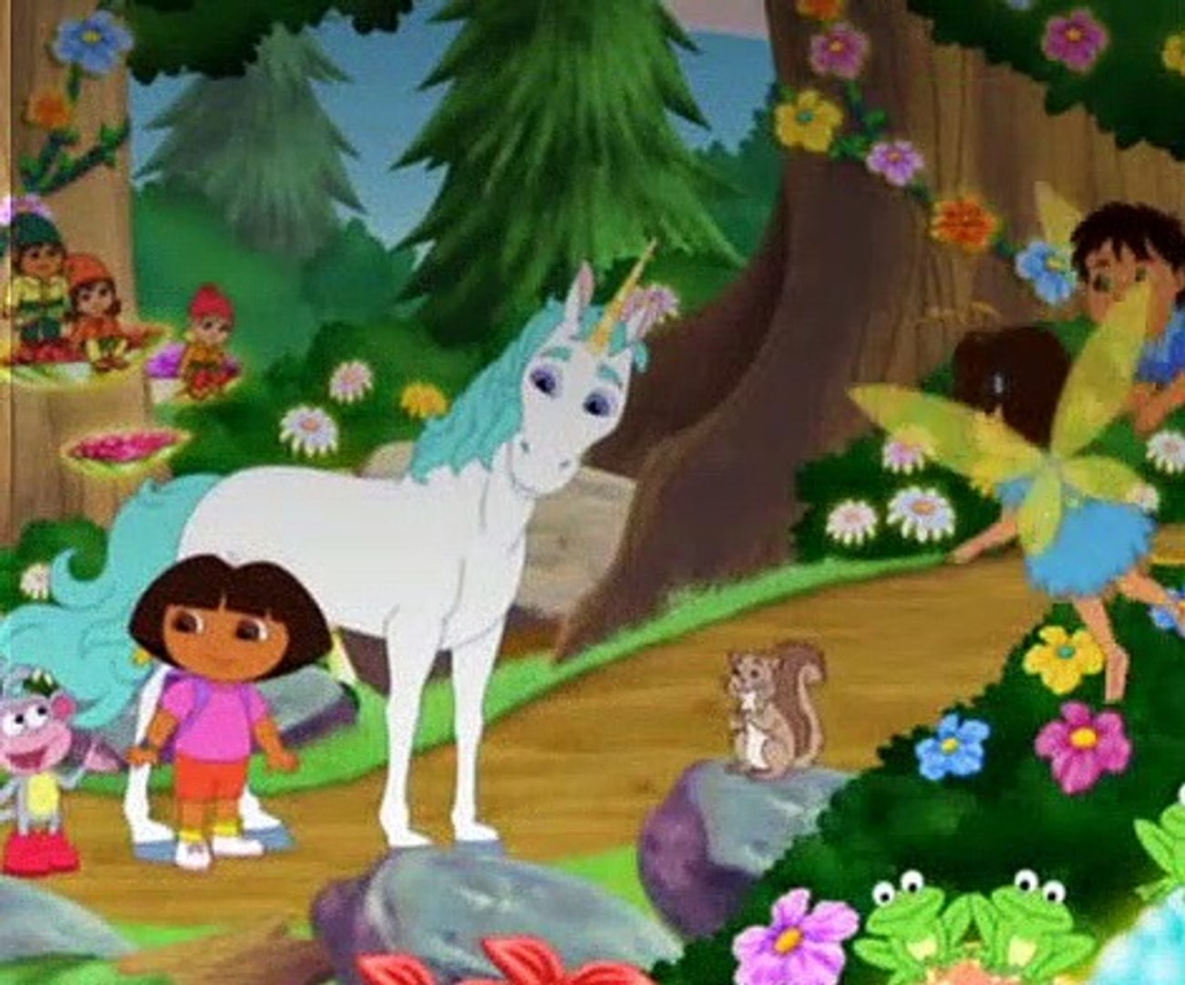 Dora The Explorer Go Diego Go 614 Tale Of The Unicorn King Video Dailymotion