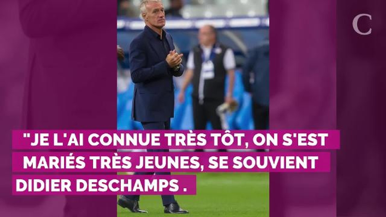 Didier Deschamps fait de rares confidences sur sa femme Claude : "Elle a toujours été là"