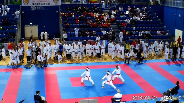 Kata Sochin by Japan Team - Kata Kanku sho by Italy Team