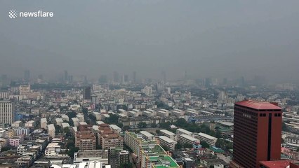 Dangerous levels of smog that left residents coughing up blood return to Bangkok