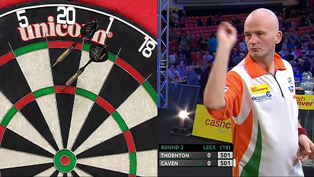 PDC Players Championship Finals 2014 2nd Round - Thornton vs Caven