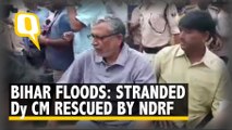 Bihar Floods: Deputy CM Sushil Modi rescued by NDRF personnel