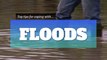 Tips for coping with floods
