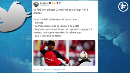 La performance d'Eduardo Camavinga enchante Twitter