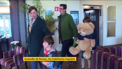 Incendie d'un site Seveso à Rouen : les habitants toujours inquiets