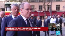 Obsèques de Jacques Chirac : arrivée de nombreuses personnalités à l'église Saint-Sulpice
