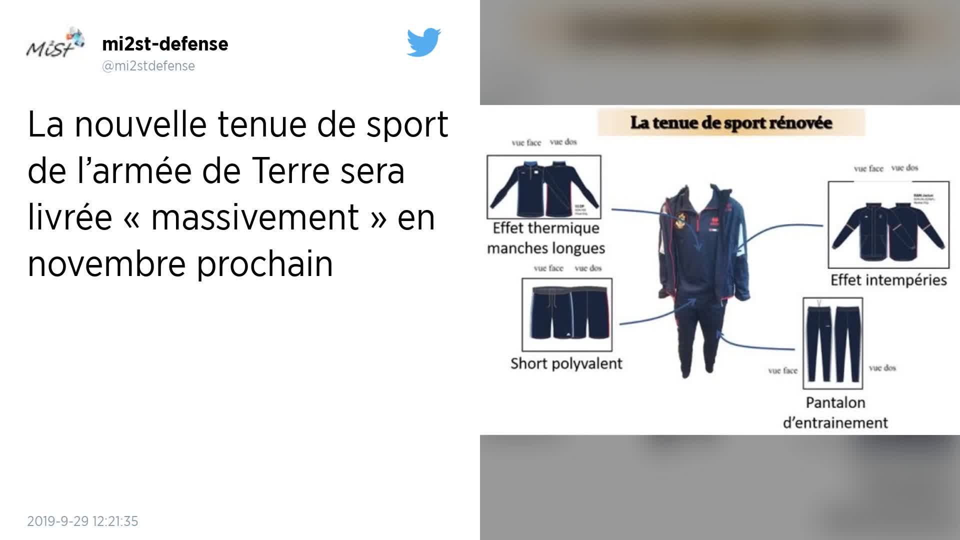 L'armée de Terre distribue une tenue de sports moins ringarde - Vidéo  Dailymotion