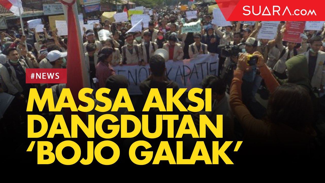 Peserta Aksi Gejayan Memanggil 2 Dangdutan Nyanyi 'Bojo Galak' Nella Kharisma