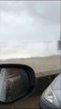 Watch beach huts getting swept out to sea as Hastings and St Leonards battered by high winds