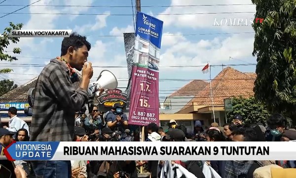 Demo di Yogyakarta, Ribuan Mahasiswa Suarakan 9 Tuntutan