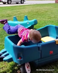 Funny Baby Falling Down Moments - Cute Baby Fails Video