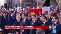 Jacques Chirac funeral: Coffin enters Saint-Sulpice church