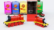 Tomas el Tren colores en espanol con coloridos Camiones Mack para ninos Canciones infantiles