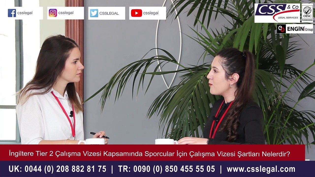 Sporcular İçin İngiltere Çalışma Vizesi Şartları Nelerdir? - CSS LEGAL