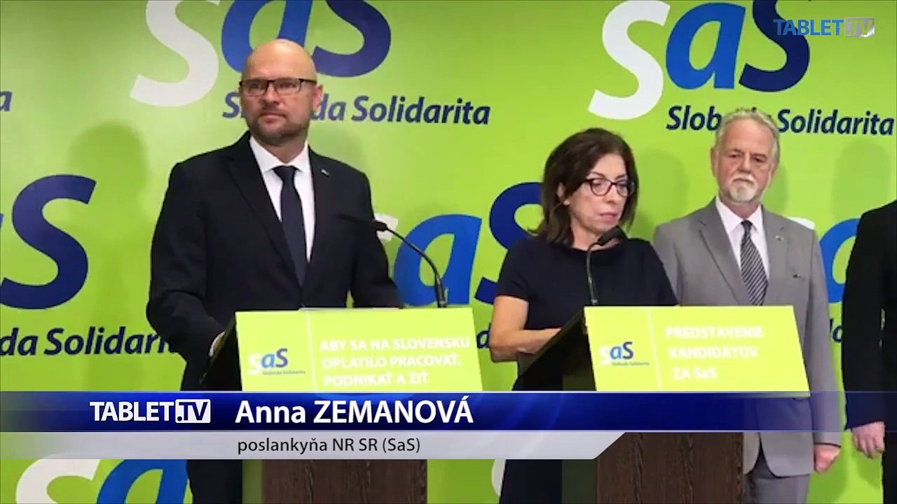 ZÁZNAM: TK strany Sloboda a Solidarita