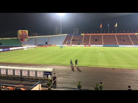 U23 Việt Nam tập luyện trước ngày đại chiến U23 Myanmar trên SVĐ Việt Trì - Phú Thọ | Next Sports