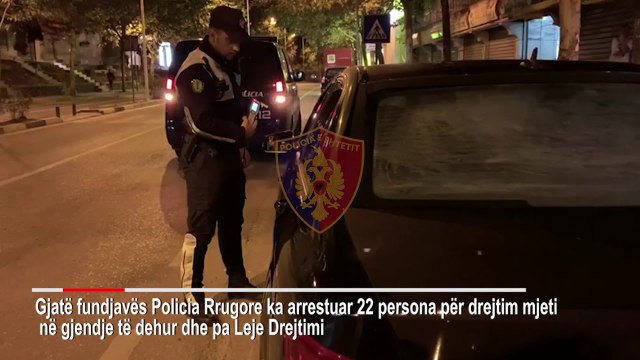 Vetëm gjatë fundjavës/ 94 lejedrejtimi të pezulluara, 22 drejtues të arrestuar