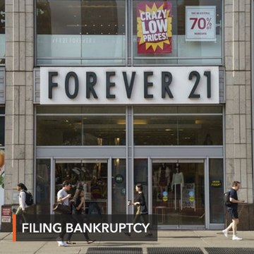 Fast-fashion retailer Forever 21 files for bankruptcy