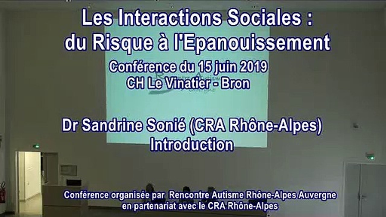 Les Interactions Sociales : Introduction avec le Dr Sandrine Sonié