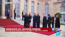 Obsèques de Jacques Chirac : déjeuner des chefs d'État étrangers à l'Élysée
