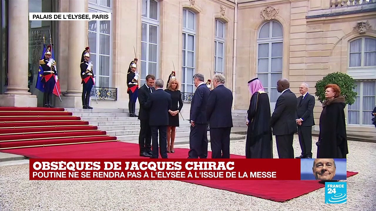 Obsèques de Jacques Chirac : déjeuner des chefs d'État étrangers à l'Élysée