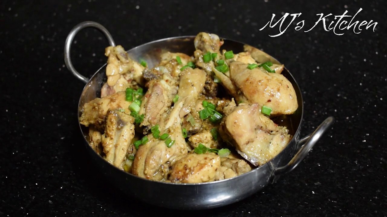 Lemon Pepper Chicken Karahi by MJ's Kitchen | English subtitled