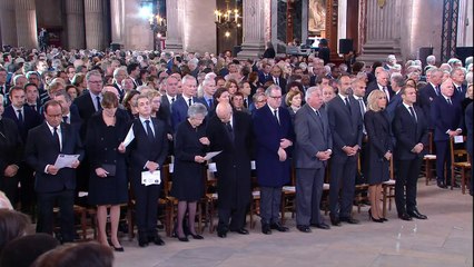 Líderes mundiais participam de homenagem a Jacques Chirac