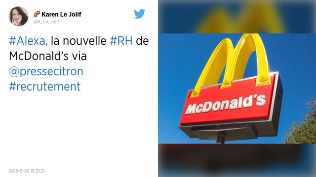 McDonald va recruter via les enceintes connectées Google et Amazon