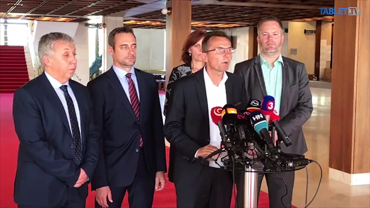ZÁZNAM: Brífing Demokratického jadra SaS