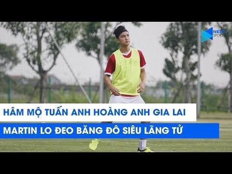 Ngắm Martin Lo đeo băng đô siêu lãng tử trong buổi tập của Phố Hiến FC | NEXT SPORTS