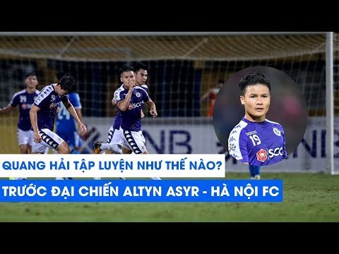 AFC Cup 2019 | Quang Hải tập luyện thế nào trước đại chiến Altyn Asyr - Hà Nội FC? | NEXT SPORTS