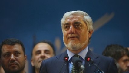 El candidato Abdullah Abdullah proclama su victoria en las elecciones afganas