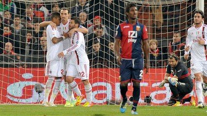 Télécharger la video: Genoa-Milan, 2011-12: gli highlights