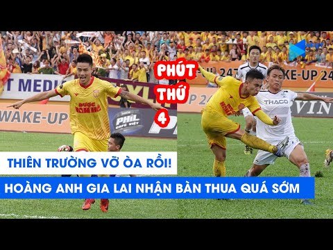 Hoàng Anh Gia Lai choáng váng nhận bàn thua quá sớm khi đối đầu Nam Định | NEXT SPORTS