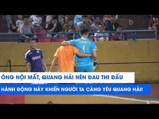 Hành động đẹp của Quang Hải khi thủ môn Thanh Hóa Lương Bá Sơn phải rời sân | NEXT SPORTS