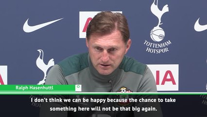 Hasenhuttl left frustrated at Tottenham defeat