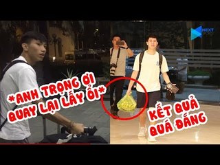 Văn Hậu "bắt nạt" Đình Trọng xách 2 túi ổi, hội quân muộn cùng Trọng Hoàng, Phan Văn Đức
